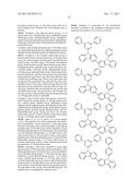 BISCARBAZOLE DERIVATIVE, MATERIAL FOR ORGANIC ELECTROLUMINESCENCE DEVICE     AND ORGANIC ELECTROLUMINESCENCE DEVICE USING THE SAME diagram and image