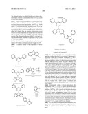 BISCARBAZOLE DERIVATIVE, MATERIAL FOR ORGANIC ELECTROLUMINESCENCE DEVICE     AND ORGANIC ELECTROLUMINESCENCE DEVICE USING THE SAME diagram and image