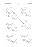 BISCARBAZOLE DERIVATIVE, MATERIAL FOR ORGANIC ELECTROLUMINESCENCE DEVICE     AND ORGANIC ELECTROLUMINESCENCE DEVICE USING THE SAME diagram and image