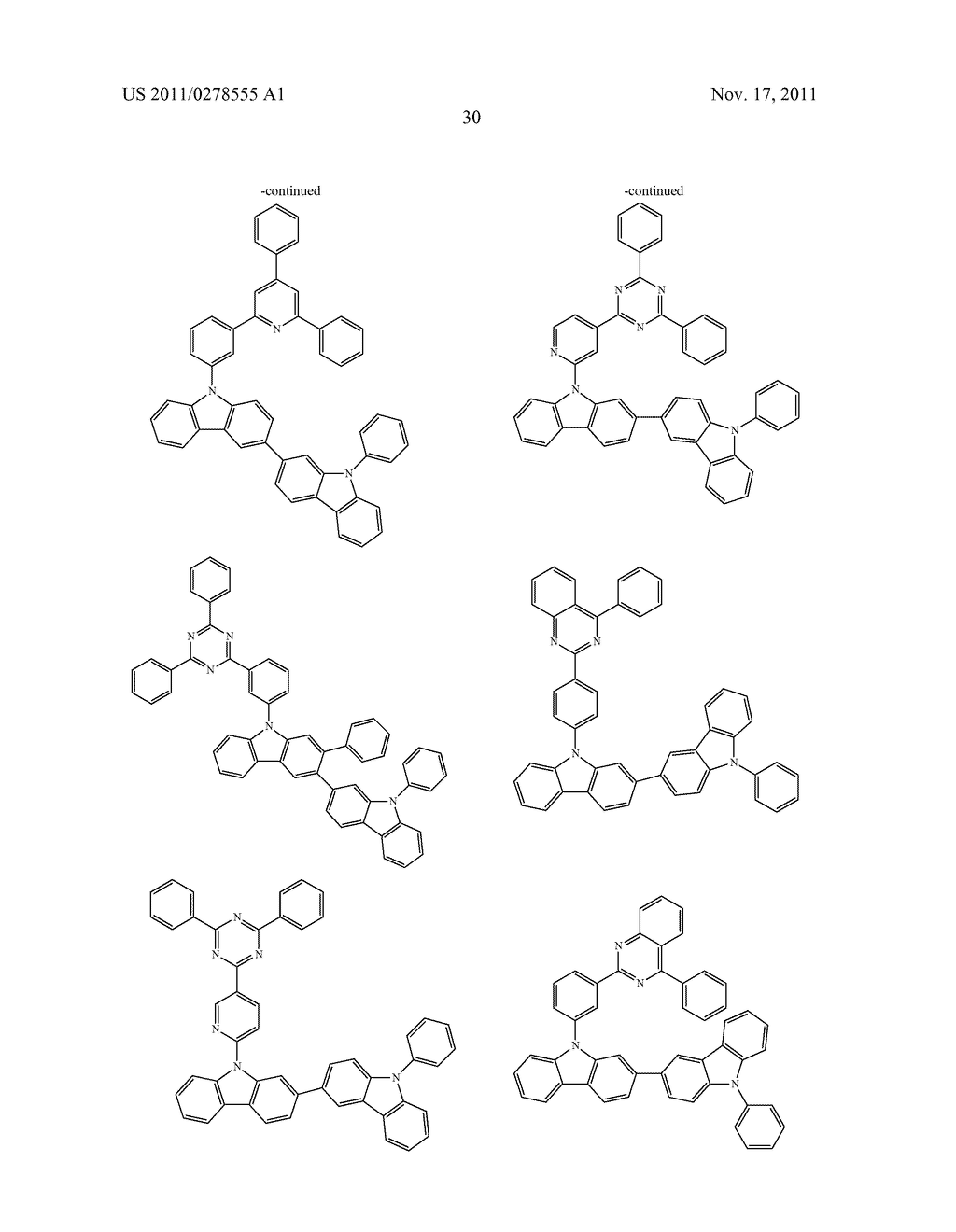 BISCARBAZOLE DERIVATIVE, MATERIAL FOR ORGANIC ELECTROLUMINESCENCE DEVICE     AND ORGANIC ELECTROLUMINESCENCE DEVICE USING THE SAME - diagram, schematic, and image 32