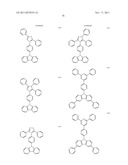 BISCARBAZOLE DERIVATIVE, MATERIAL FOR ORGANIC ELECTROLUMINESCENCE DEVICE     AND ORGANIC ELECTROLUMINESCENCE DEVICE USING THE SAME diagram and image