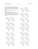 BISCARBAZOLE DERIVATIVE, MATERIAL FOR ORGANIC ELECTROLUMINESCENCE DEVICE     AND ORGANIC ELECTROLUMINESCENCE DEVICE USING THE SAME diagram and image