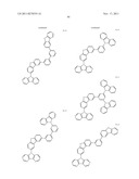 BISCARBAZOLE DERIVATIVE, MATERIAL FOR ORGANIC ELECTROLUMINESCENCE DEVICE     AND ORGANIC ELECTROLUMINESCENCE DEVICE USING THE SAME diagram and image