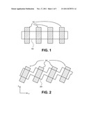 METHOD FOR INTEGRATED CIRCUIT DESIGN AND MANUFACTURE USING DIAGONAL     MINIMUM-WIDTH PATTERNS diagram and image