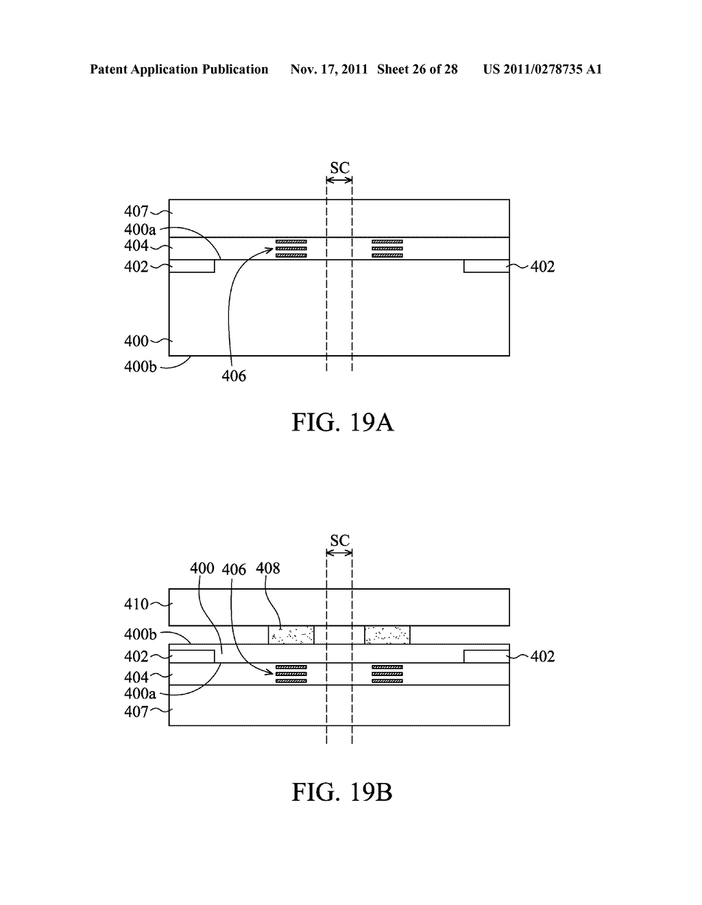 CHIP PACKAGE AND METHOD FOR FORMING THE SAME - diagram, schematic, and image 27