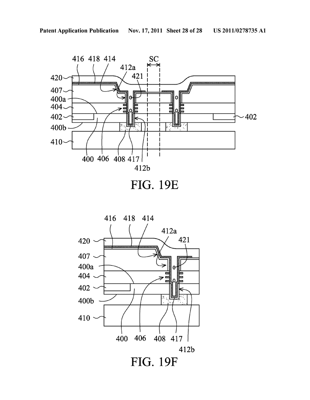 CHIP PACKAGE AND METHOD FOR FORMING THE SAME - diagram, schematic, and image 29