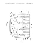 VEHICLE BETWEEN-SEAT AIRBAG APPARATUS diagram and image