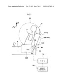 VEHICLE BETWEEN-SEAT AIRBAG APPARATUS diagram and image