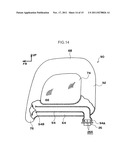 VEHICLE BETWEEN-SEAT AIRBAG APPARATUS diagram and image