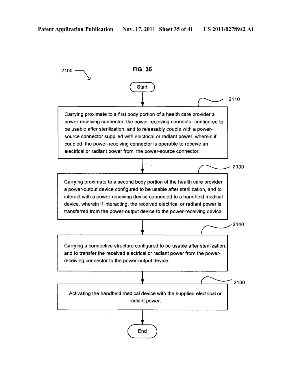 Wearable power source carryable by a health care provider - diagram, schematic, and image 36