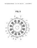 MOTOR FOR AN ELECTRIC POWER STEERING APPARATUS diagram and image