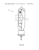 High pressure discharge lamp diagram and image