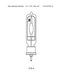 High pressure discharge lamp diagram and image