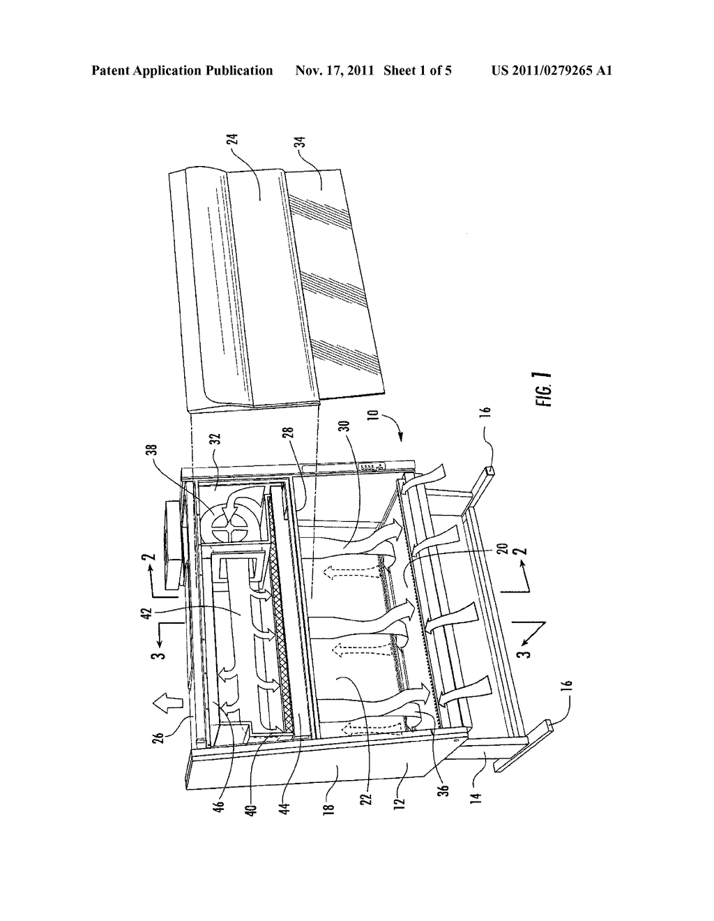 SYSTEM FOR DISPLAYING INFORMATION RELATED TO AN OPERATIONAL PARAMETER OF A     BIOLOGICAL SAFETY CABINET - diagram, schematic, and image 02