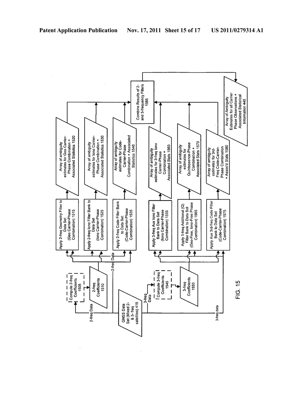 GNSS Signal Processing Methods and Apparatus with Ionospheric Filters - diagram, schematic, and image 16