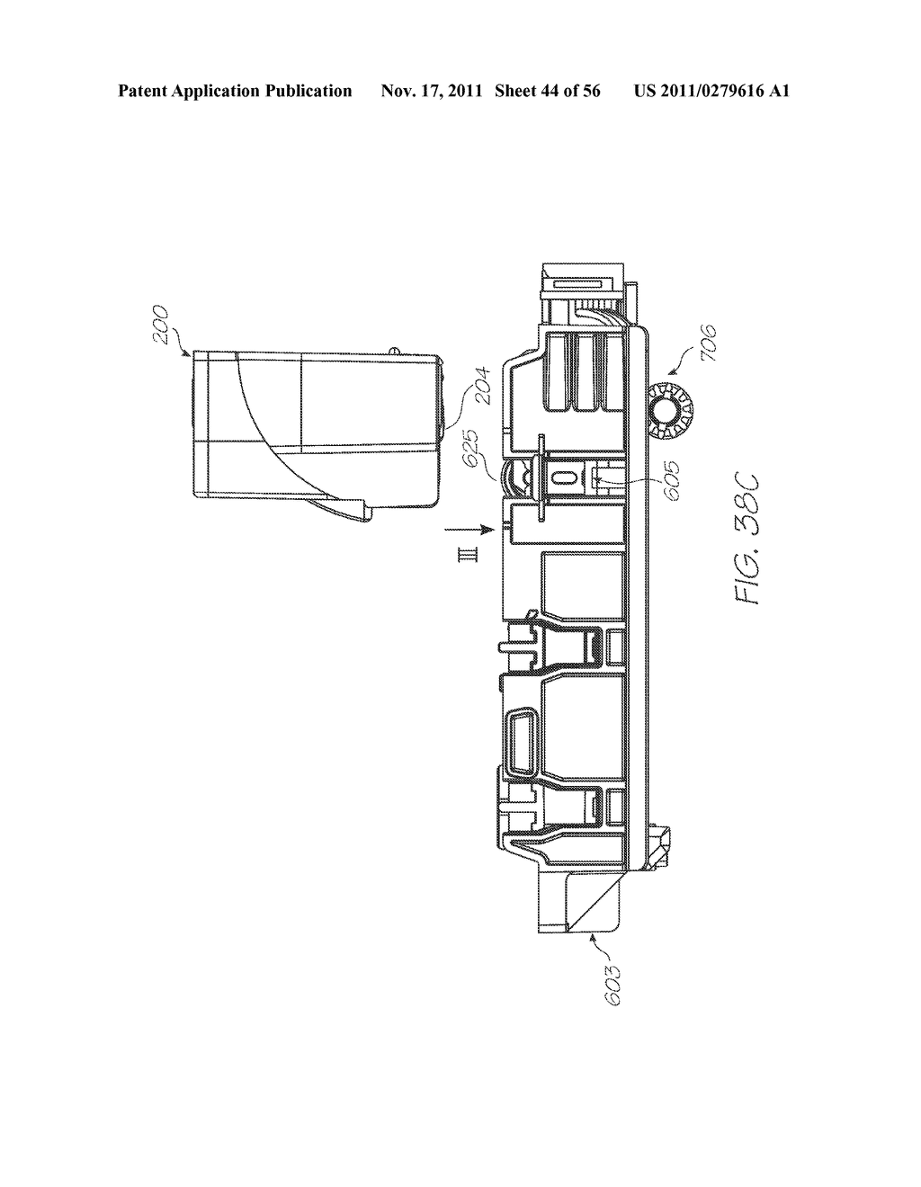 PINCH ROLLER APPARATUS FOR PRINTER - diagram, schematic, and image 45