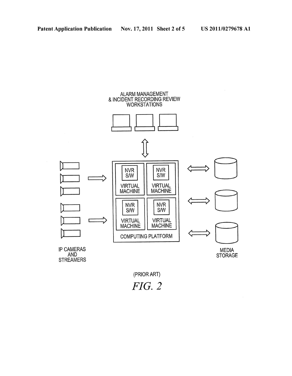 Surveillance System with Direct Database Server Storage - diagram, schematic, and image 03