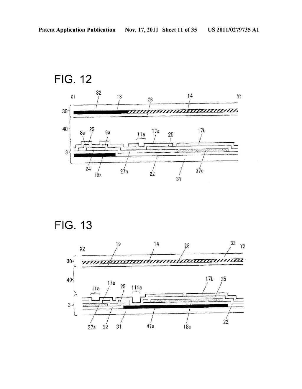 ACTIVE MATRIX SUBSTRATE, LIQUID CRYSTAL PANEL, LIQUID CRYSTAL DISPLAY     DEVICE, LIQUID CRYSTAL DISPLAY UNIT AND TELEVISION RECEIVER - diagram, schematic, and image 12