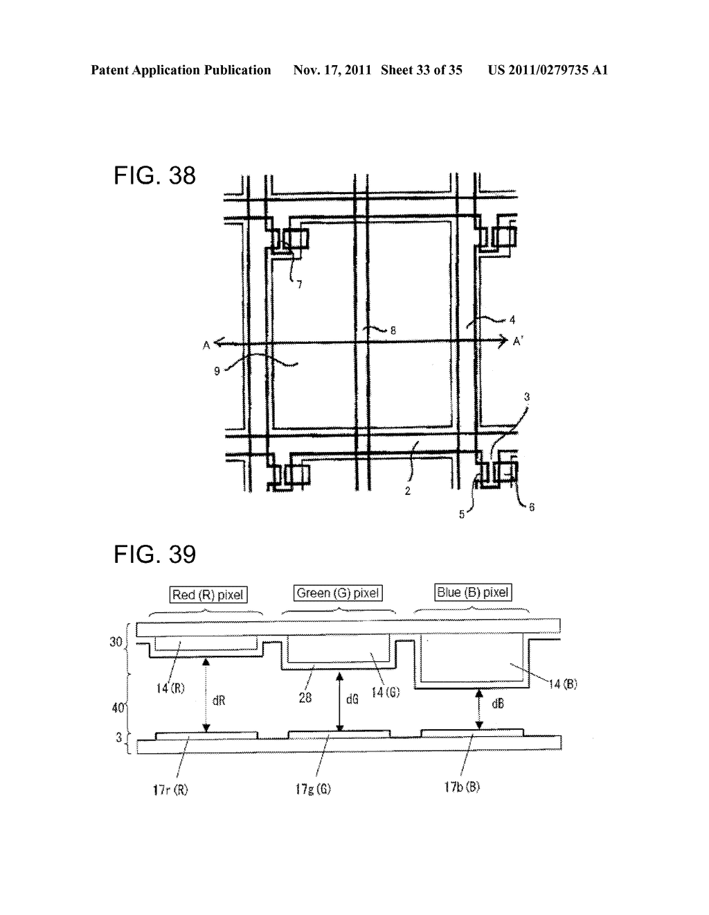 ACTIVE MATRIX SUBSTRATE, LIQUID CRYSTAL PANEL, LIQUID CRYSTAL DISPLAY     DEVICE, LIQUID CRYSTAL DISPLAY UNIT AND TELEVISION RECEIVER - diagram, schematic, and image 34