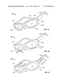 EYEWEAR WITH PINHOLE APERTURE AND LENS diagram and image