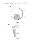 Electro-Active Opthalmic Lens Having an Optical Power Blending Region diagram and image