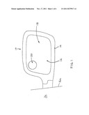 EXTERIOR MIRROR ELEMENT WITH WIDE ANGLE PORTION diagram and image