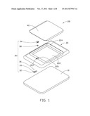 BATTERY COVER LATCHING MECHANISM AND ELECTRONIC DEVICE USING THE SAME diagram and image