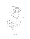 BATTERY COVER LATCHING MECHANISM AND ELECTRONIC DEVICE USING THE SAME diagram and image