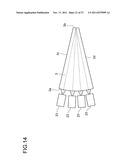 LIGHT GUIDE MEMBER, LASER LIGHT GUIDE STRUCTURE BODY, LASER SHINING     APPARATUS, AND LIGHT SOURCE APPARATUS diagram and image