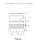 OPTICAL SHEET, SURFACE LIGHT SOURCE DEVICE AND TRANSMISSION TYPE DISPLAY     DEVICE diagram and image