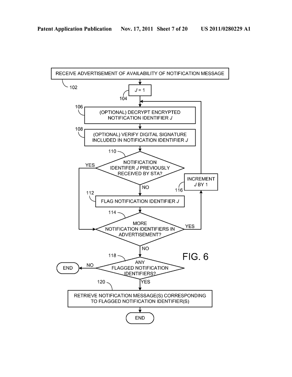 ADVERTISEMENT AND DISTRIBUTION OF NOTIFICATIONS IN A WIRELESS LOCAL AREA     NETWORK (WLAN) - diagram, schematic, and image 08