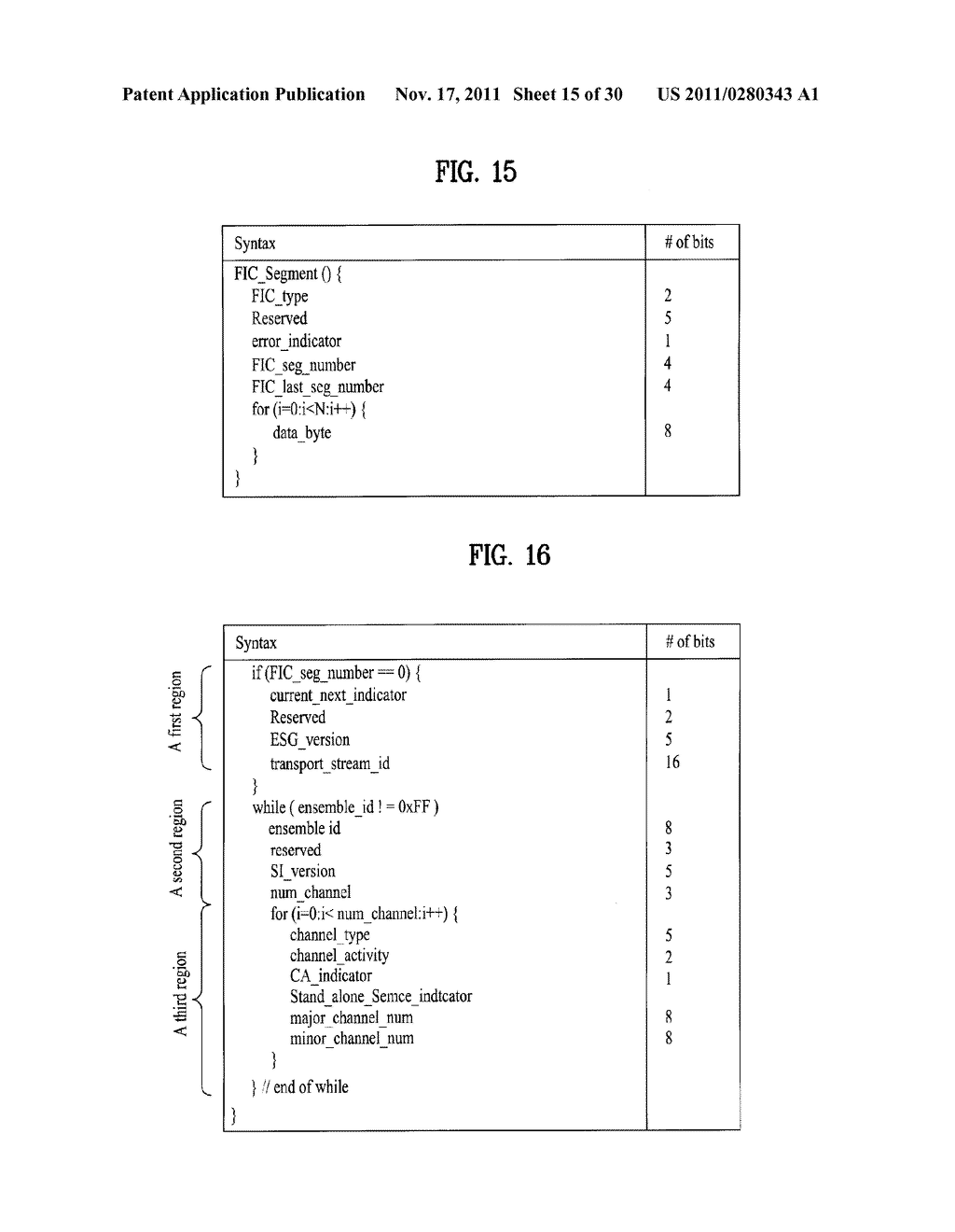 DIGITAL BROADCASTING SYSTEM AND METHOD OF PROCESSING DATA IN DIGITAL     BROADCASTING SYSTEM - diagram, schematic, and image 16