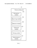 ELECTRONIC DEVICE AND METHOD FOR SORTING PICTURES diagram and image