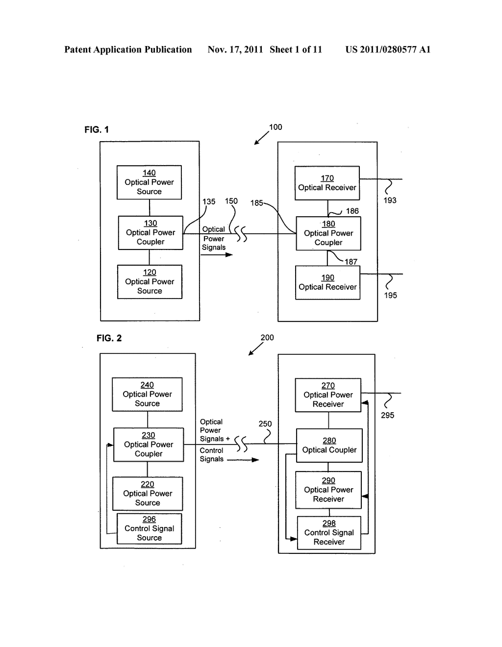 Optical power distribution device and method - diagram, schematic, and image 02