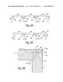 COMPOSED ELEMENT,  MULTI-LAYERED BOARD AND PANEL-SHAPED ELEMENT FOR     FORMING THIS COMPOSED ELEMENT diagram and image