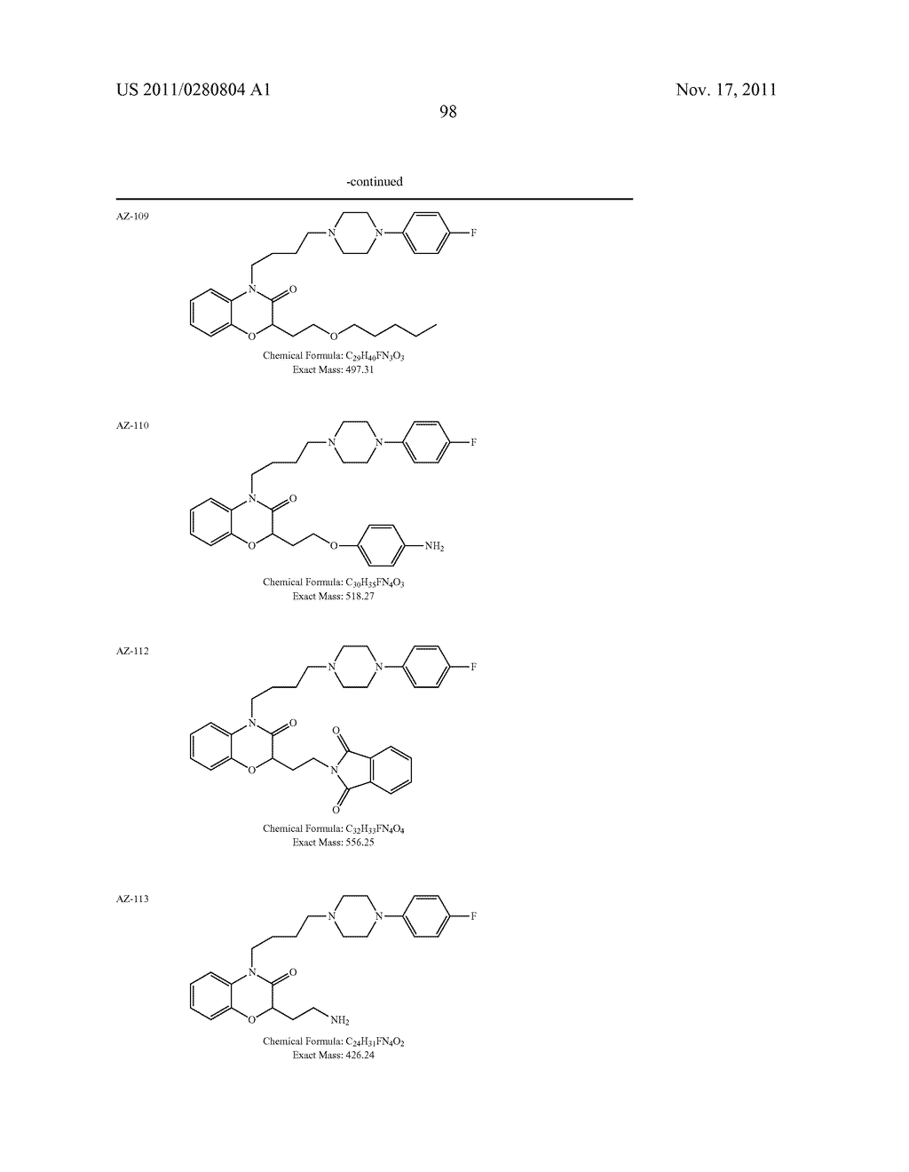 HIGHLY SELECTIVE SIGMA RECEPTOR RADIOLIGANDS - diagram, schematic, and image 110