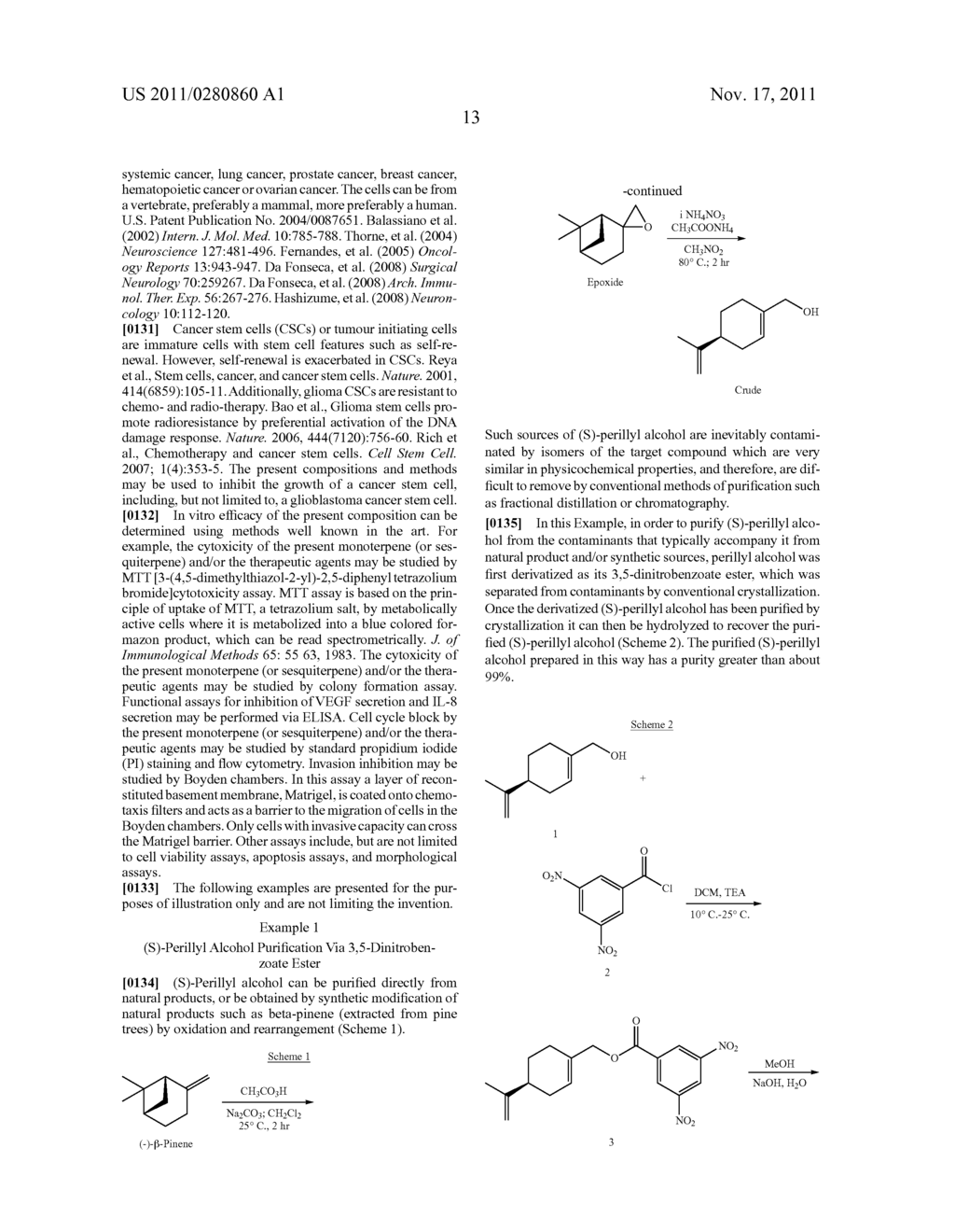 PHARMACEUTICAL COMPOSITIONS COMPRISING MONOTERPENES - diagram, schematic, and image 36