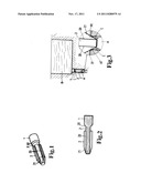 AIR GUIDE SHAFT CAPABLE OF FILLING TO AIR GUIDE HOLE OF A MOLD FOR GUIDING     AIR AND PREVENT LARGE PARTICLES FROM FLOWING OUT diagram and image