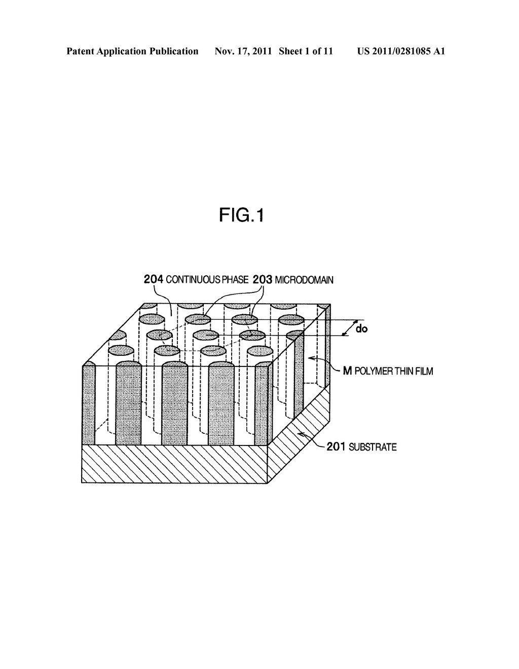 POLYMER THIN FILM, PATTERNED MEDIA, PRODUCTION METHODS THEREOF, AND     SURFACE MODIFYING AGENTS - diagram, schematic, and image 02
