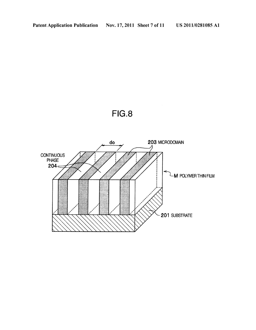 POLYMER THIN FILM, PATTERNED MEDIA, PRODUCTION METHODS THEREOF, AND     SURFACE MODIFYING AGENTS - diagram, schematic, and image 08