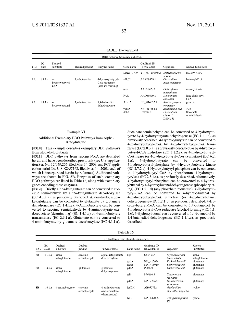 MICROORGANISMS FOR THE PRODUCTION OF 1,4-BUTANEDIOL - diagram, schematic, and image 66