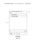 User Interface Methods And Apparatus For Use In Communicating Messages To     Multiple Recipients diagram and image