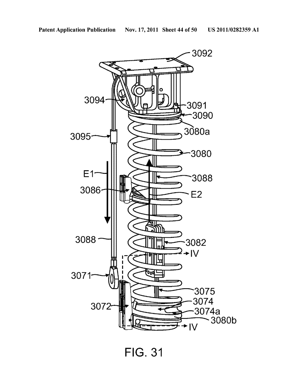 SURGICAL SYSTEM COUNTERBALANCE - diagram, schematic, and image 45