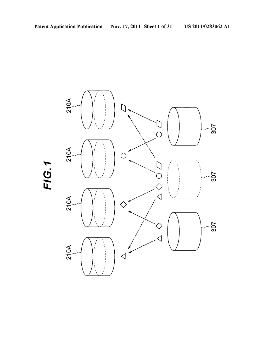 STORAGE APPARATUS AND DATA RETAINING METHOD FOR STORAGE APPARATUS - diagram, schematic, and image 02