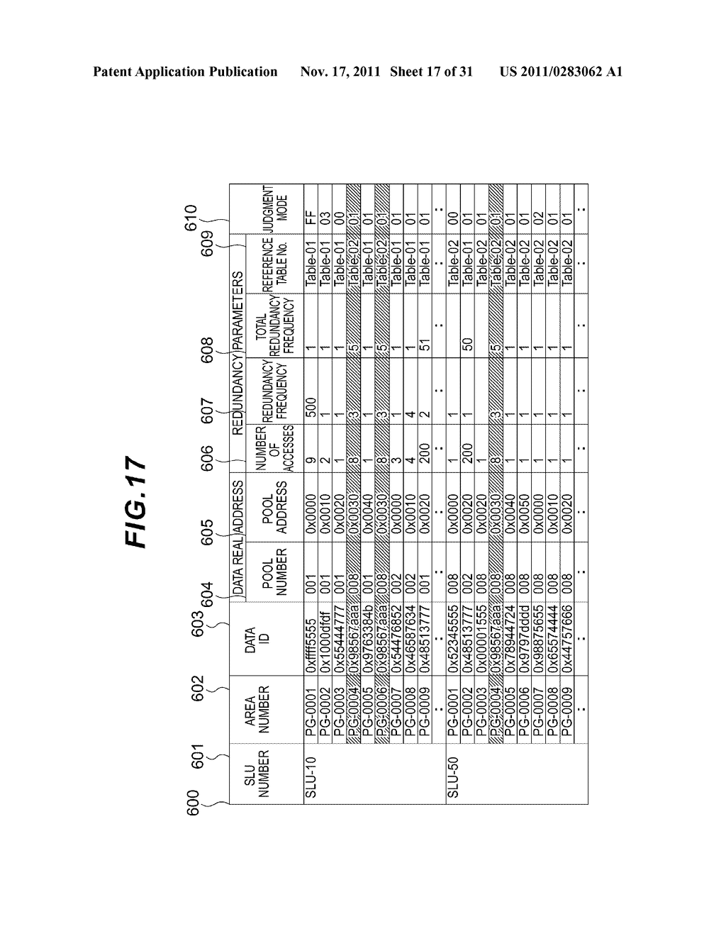 STORAGE APPARATUS AND DATA RETAINING METHOD FOR STORAGE APPARATUS - diagram, schematic, and image 18