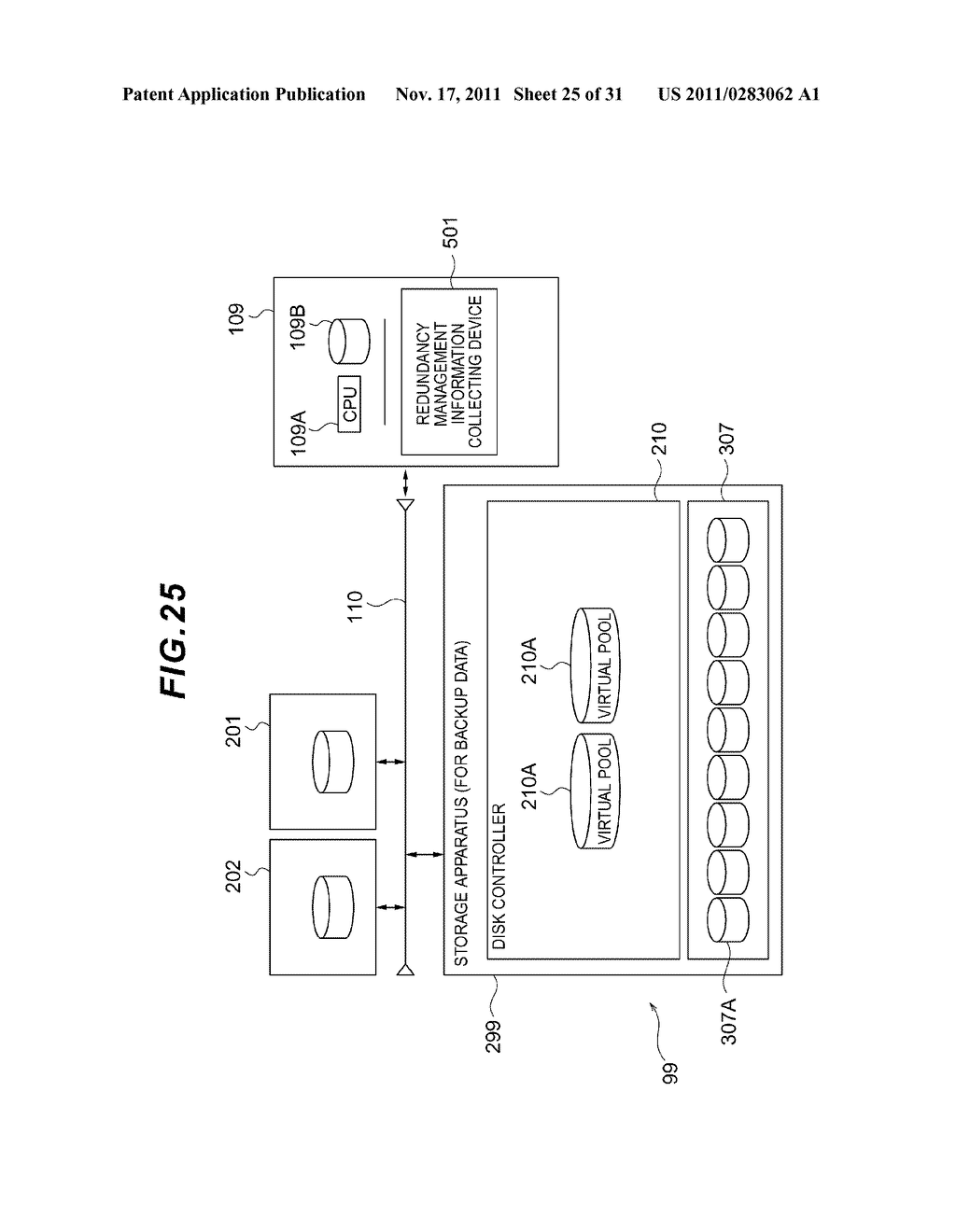 STORAGE APPARATUS AND DATA RETAINING METHOD FOR STORAGE APPARATUS - diagram, schematic, and image 26