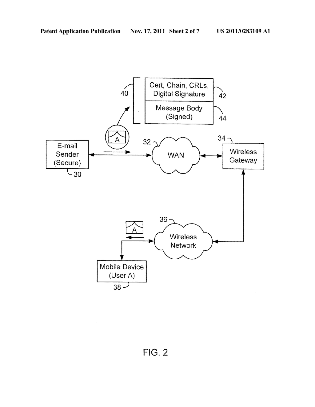 SYSTEM AND METHOD FOR SELECTING MESSAGING SETTINGS ON A MESSAGING CLIENT - diagram, schematic, and image 03