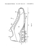 Article Of Footwear With A Sole Structure Having Support Elements And An     Indented Plate diagram and image