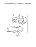 Article Of Footwear With A Sole Structure Having Support Elements And An     Indented Plate diagram and image