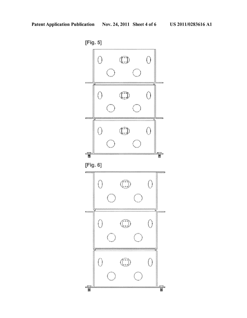 APPARATUS AND METHOD FOR CULTIVATING STRAWBERRIES AND SMALL LEAFY     VEGETABLES USING MULTILAYERED DEVICE - diagram, schematic, and image 05